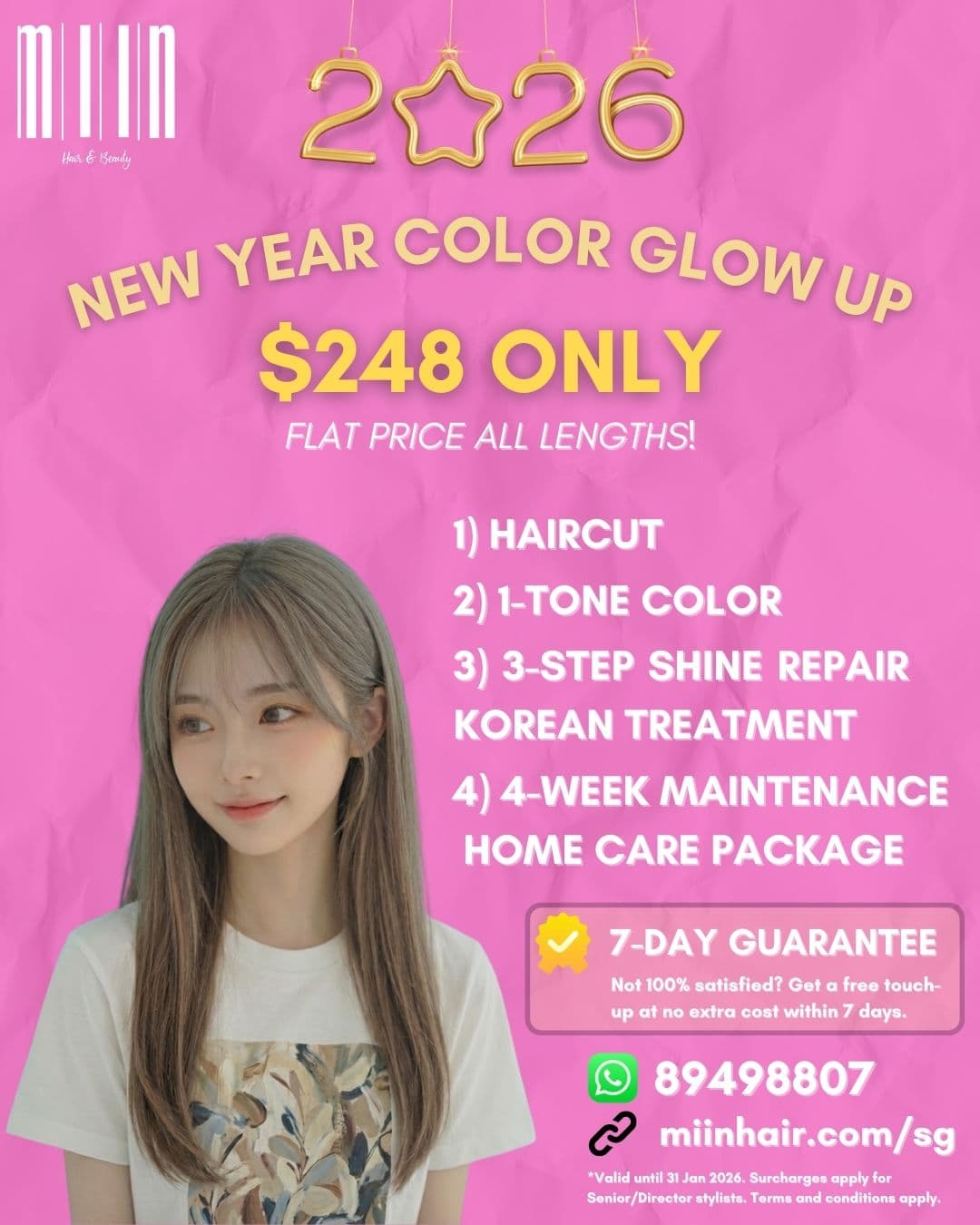 New Year Color Glow Up bundle poster
